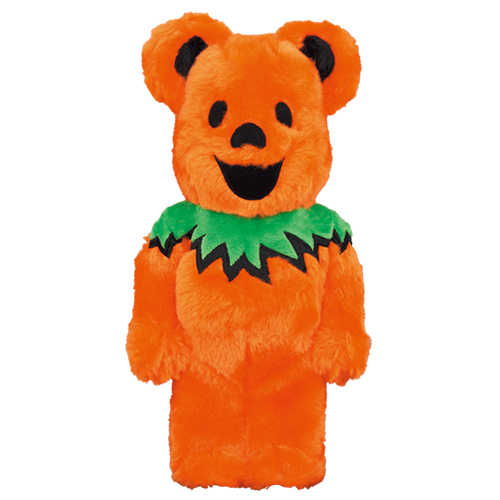 BE@RBRICK GRATEFUL DEAD DANCING BEARS COSTUME Ver. ORANGE
